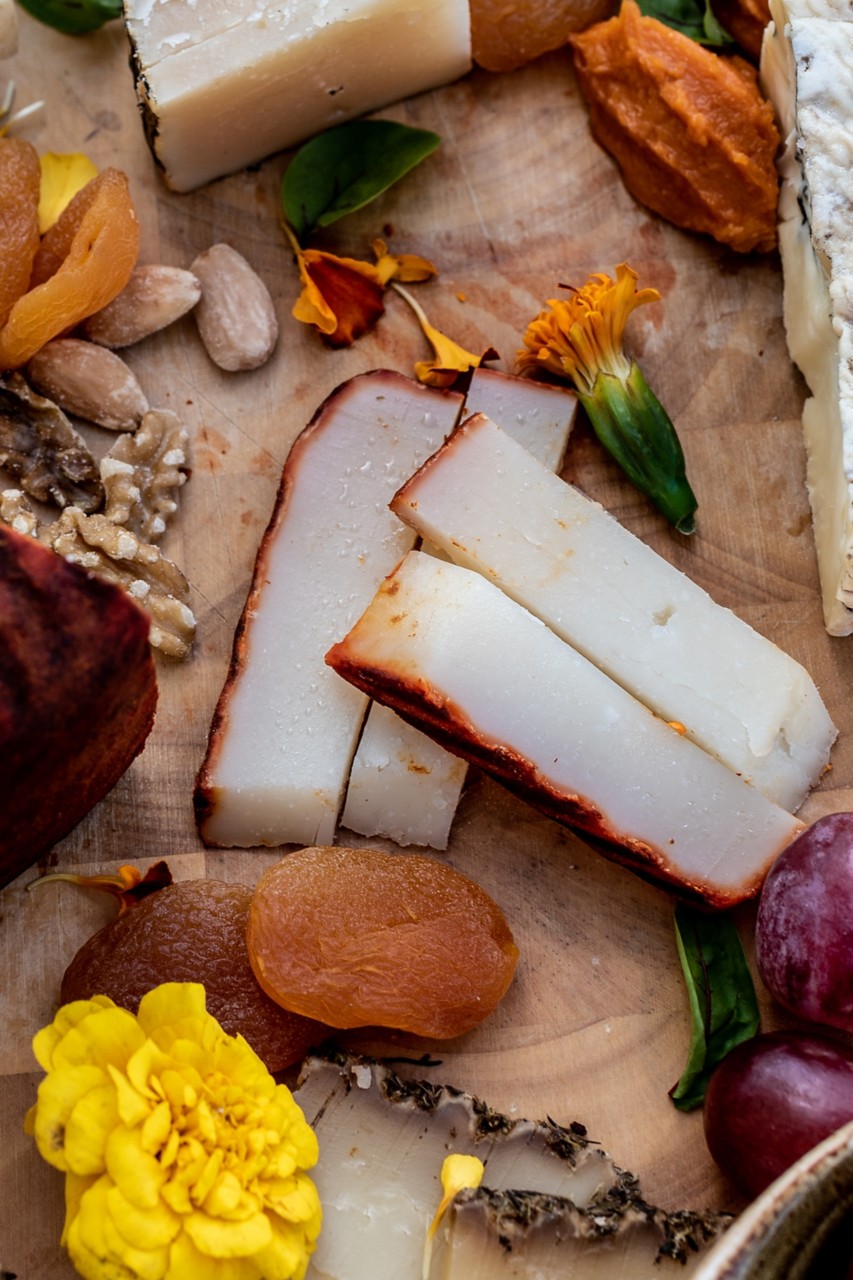 Selection of Canarian cheeses